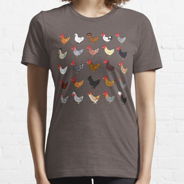 Chicken Breeds (captionless) Essential T-Shirt