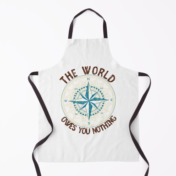 Item preview, The World Owes You Nothing designed and sold by BlueBlackSky.