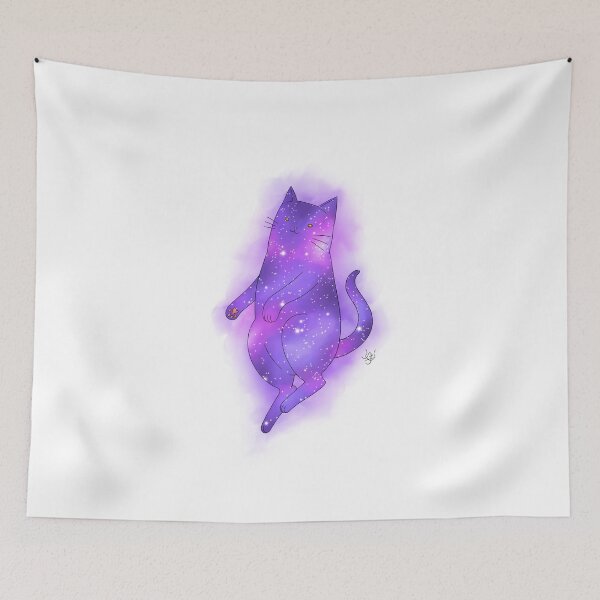 Item preview, Galaxy Cat 1 designed and sold by anaflorapdc.