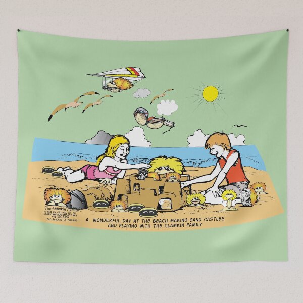Item preview, Clamkin - a wonderful Day at the beach designed and sold by Bruce Ingrassia.