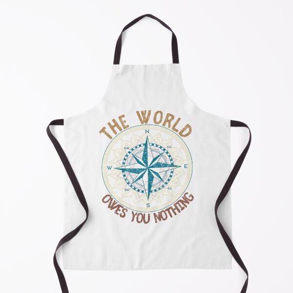 Item preview, The World Owes You Nothing designed and sold by BlueBlackSky.