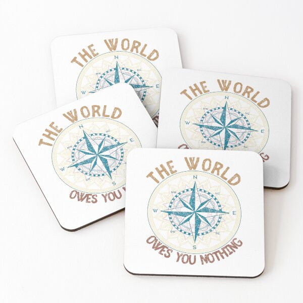 Item preview, The World Owes You Nothing designed and sold by BlueBlackSky.
