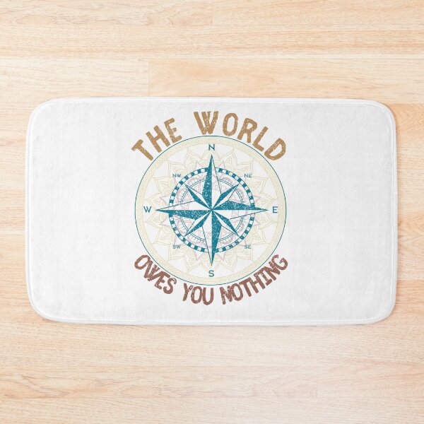 Item preview, The World Owes You Nothing designed and sold by BlueBlackSky.