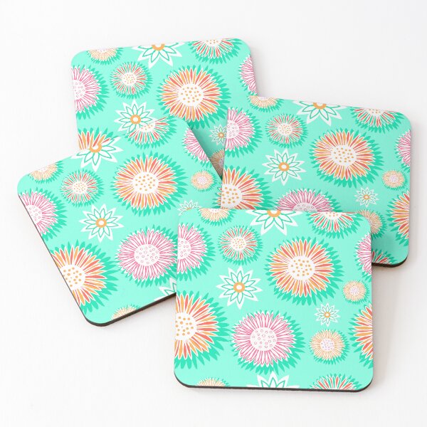 Item preview, Delightful Flowers Pattern| Floral Background designed and sold by Karam Barakat.