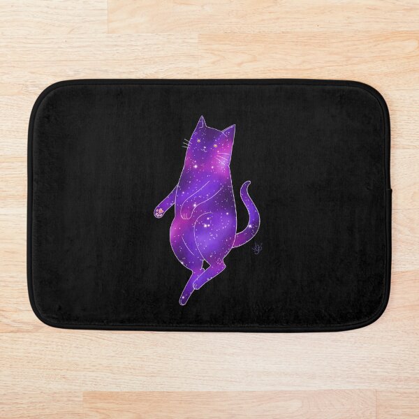 Artikelvorschau, Galaxy Cat Schwarzer Hintergrund entworfen und verkauft von anaflorapdc.