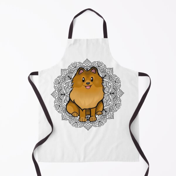 Item preview, Brown Pomeranian Mandala designed and sold by Ahenix.