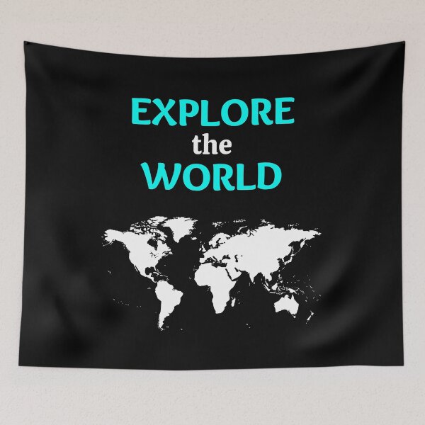 Item preview, Explore The World designed and sold by NotablyDesigned.