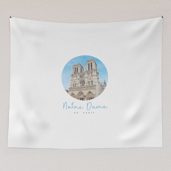 Item preview, Notre Dame de paris - Illustration - Watercolour  designed and sold by Tropical Blood.