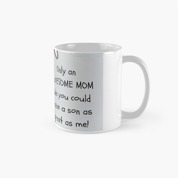 Item preview, Awesome mom raising a great son designed and sold by cleite04.