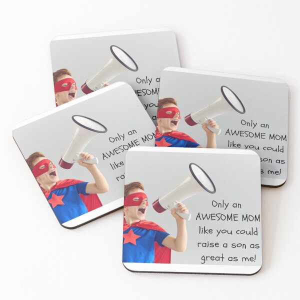 Item preview, Awesome mom raising a great son designed and sold by cleite04.
