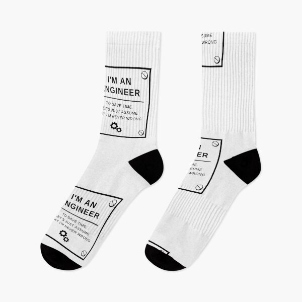 Item preview, I'm An Engineer, Engineer Never Wrong, Funny Engineer Saying designed and sold by singRsong.