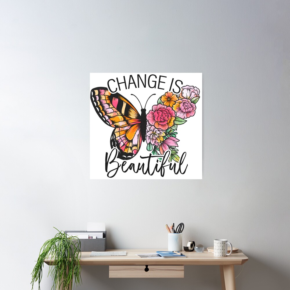 floral butterfly Poster for Sale by WildPilotLLC