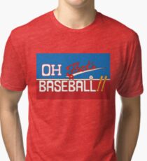 Camiseta de tejido mixto Oh! ¡Eso es una pelota de béisbol! JJBA Jojo's Bizarre Adventure