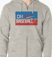 Sudadera con capucha y cremallera Oh! ¡Eso es una pelota de béisbol! JJBA Jojo's Bizarre Adventure