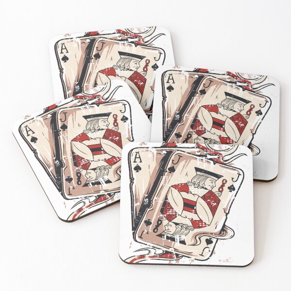 Item preview, Poker Cards with the Ace of Spades and Joker designed and sold by SpringPetals.