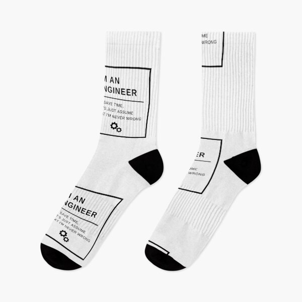 Item preview, I'm An Engineer, Engineer Never Wrong, Funny Engineer Saying designed and sold by singRsong.