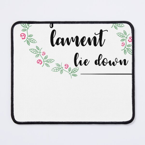 Item preview, Languish lament lie down designed and sold by saunterdownward.