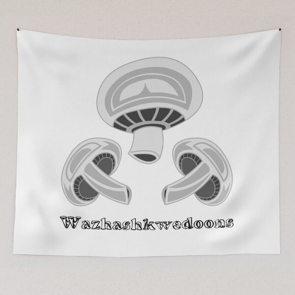 Item preview, Mushroom (Wazhashkwedoons) designed and sold by KendraHowland.