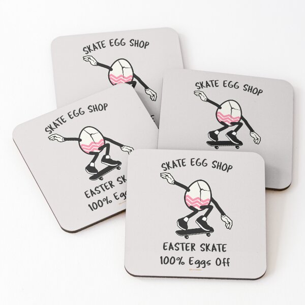 Item preview, Skate Egg Shop, Easter Skate 100%Eggs Off designed and sold by Brewed  Styles.