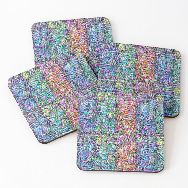 Item preview, Psychedelic Rainbow Pattern designed and sold by Discordant Dreams Art.