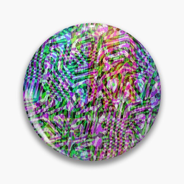 Item preview, Psychedelic Rainbow Pattern designed and sold by Discordant Dreams Art.