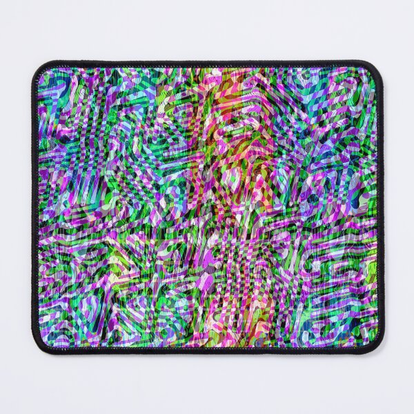 Item preview, Psychedelic Rainbow Pattern designed and sold by Discordant Dreams Art.