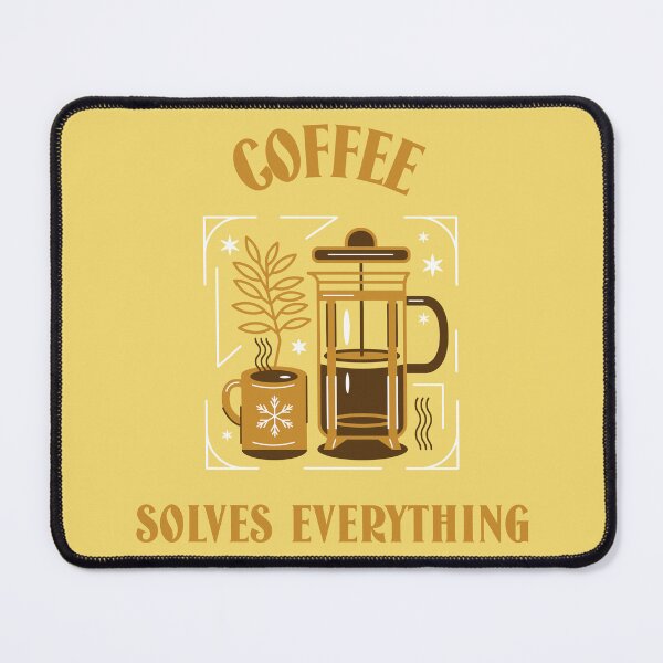 Item preview, Coffee Solves Everything - Gift For Coffee Enthusiast designed and sold by SwordsAndCharms.