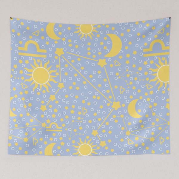 Item preview, Libra sign Pattern Design designed and sold by racharanha.
