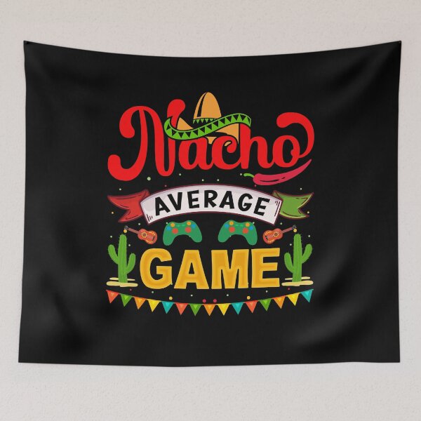 Item preview, Nacho Average Game designed and sold by simplife-art.