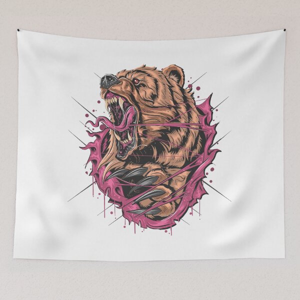 Item preview, Bear Grizzly angry designed and sold by Scopestor.