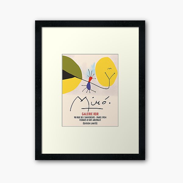 Item preview, Miro Exhibition designed and sold by obloscardigan.