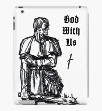 God With Us - Nobiscum Deus iPad Case/Skin