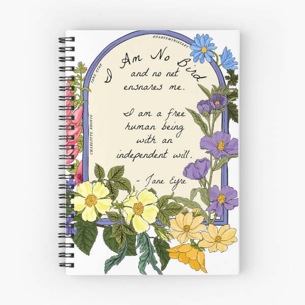 Item preview, Jane Eyre, I am No Bird and No Net Ensnares Me designed and sold by fabfeminist.