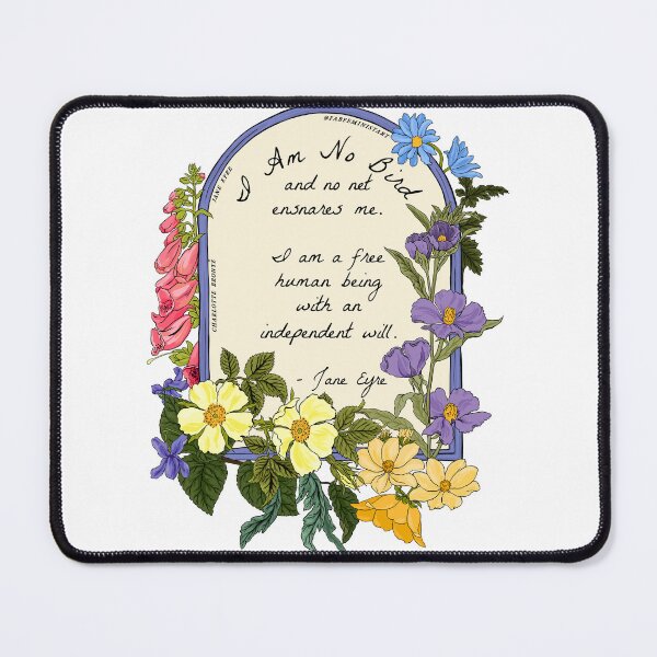 Item preview, Jane Eyre, I am No Bird and No Net Ensnares Me designed and sold by fabfeminist.