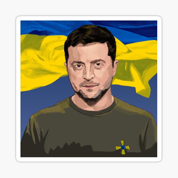 Zelensky Sticker