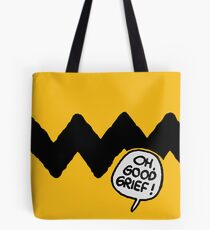 CHARLIE CHEVRON Tote Bag