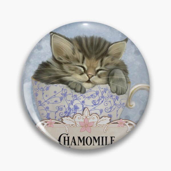 Item preview, Chamomile Kit Tea label  designed and sold by Ash Evans.