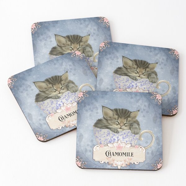 Item preview, Chamomile Kit Tea label  designed and sold by Ash Evans.