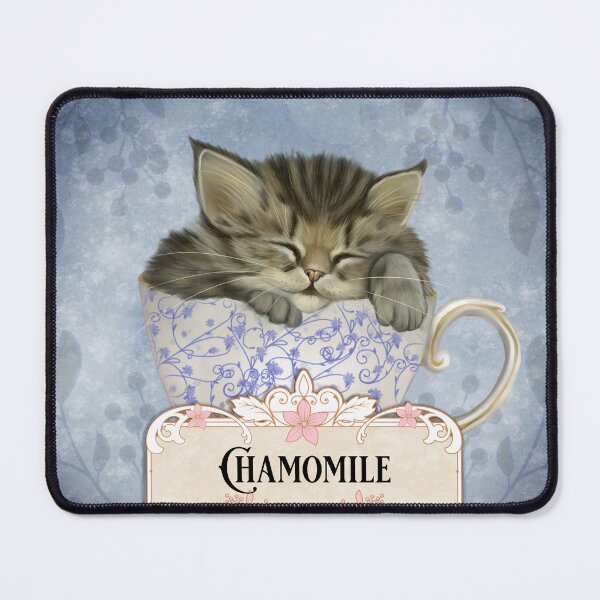 Item preview, Chamomile Kit Tea label  designed and sold by Ash Evans.