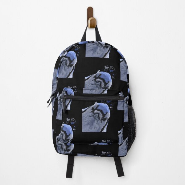 Item preview, Funny Bird Curious Blue Jay designed and sold by alwe-designs.