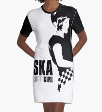 SKA RUDE GIRL Graphic T-Shirt Dress