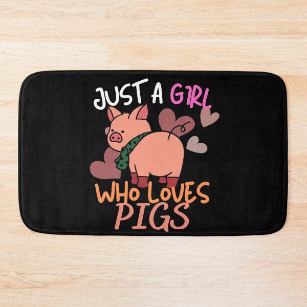 Item preview, Just a girl who loves Pigs designed and sold by Dailyanimal.