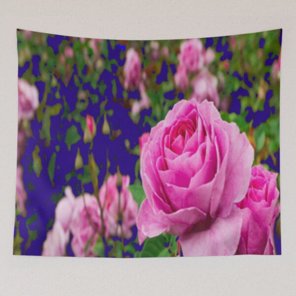 Item preview,  VERY PINK SPRING GARDEN ROSES ART   designed and sold by sharlesart.