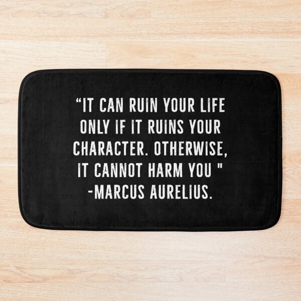 Item preview, Preserve Your Character, No Harm- Marcus Aurelius designed and sold by PhilosophyWear.