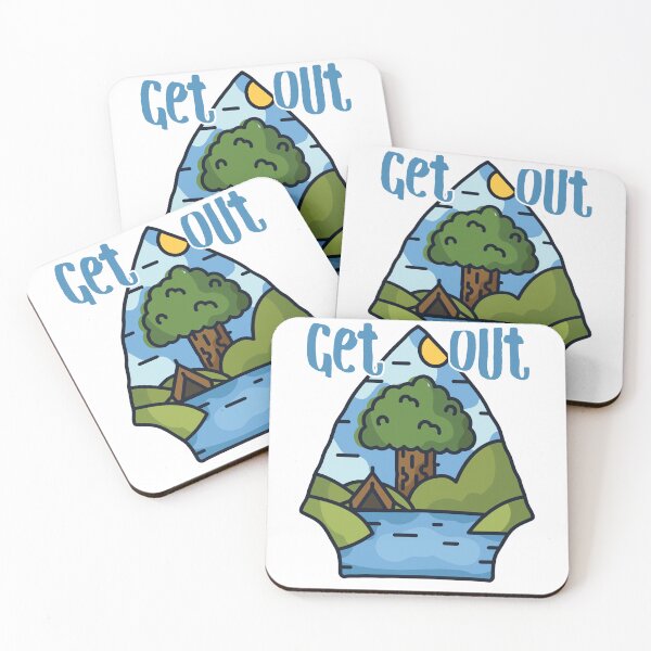 Item preview, Get out! designed and sold by GamerGeekMedia.