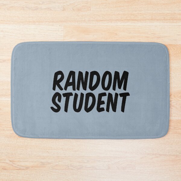 Item preview, Random Student - Bold Black Text designed and sold by Chubuter.