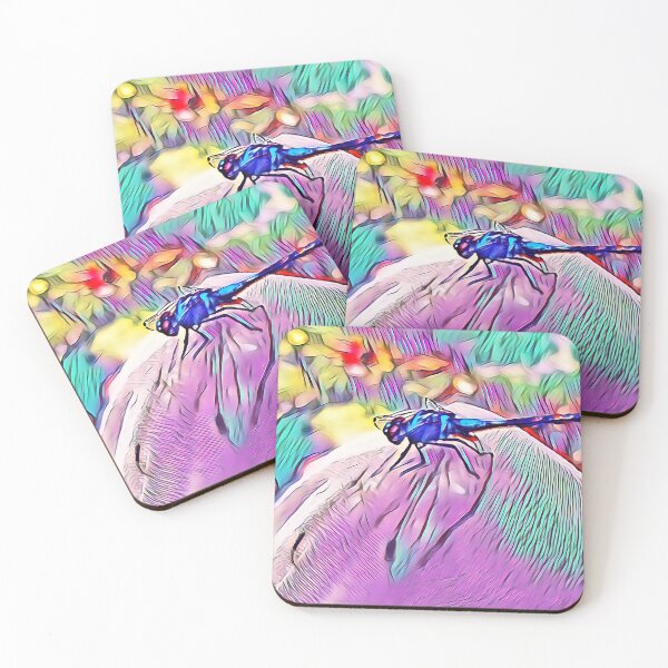 Item preview, Dragonfly in a Small Rural Waterfall designed and sold by CDMCustom.