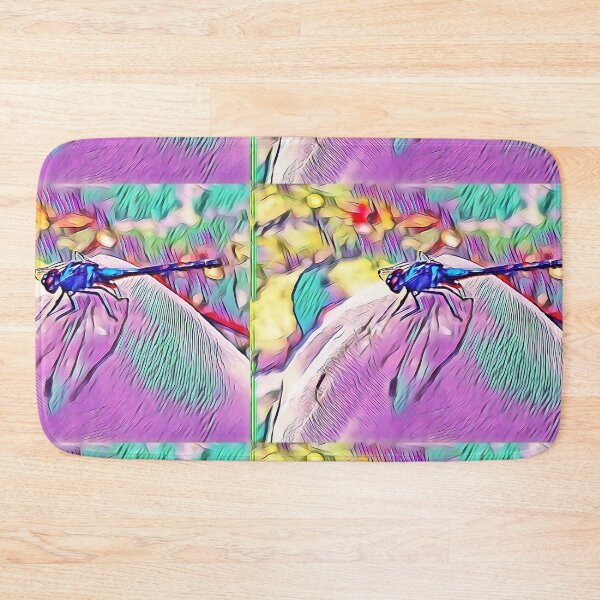 Item preview, Dragonfly in a Small Rural Waterfall designed and sold by CDMCustom.