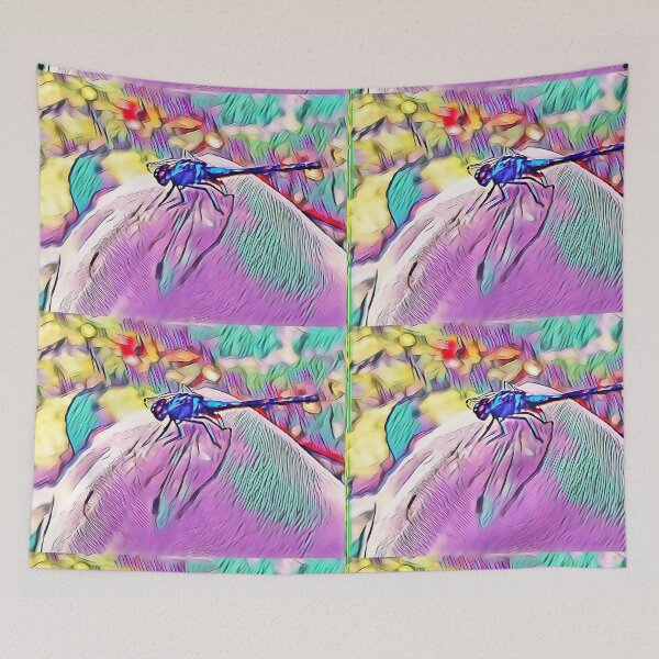 Item preview, Dragonfly in a Small Rural Waterfall designed and sold by CDMCustom.