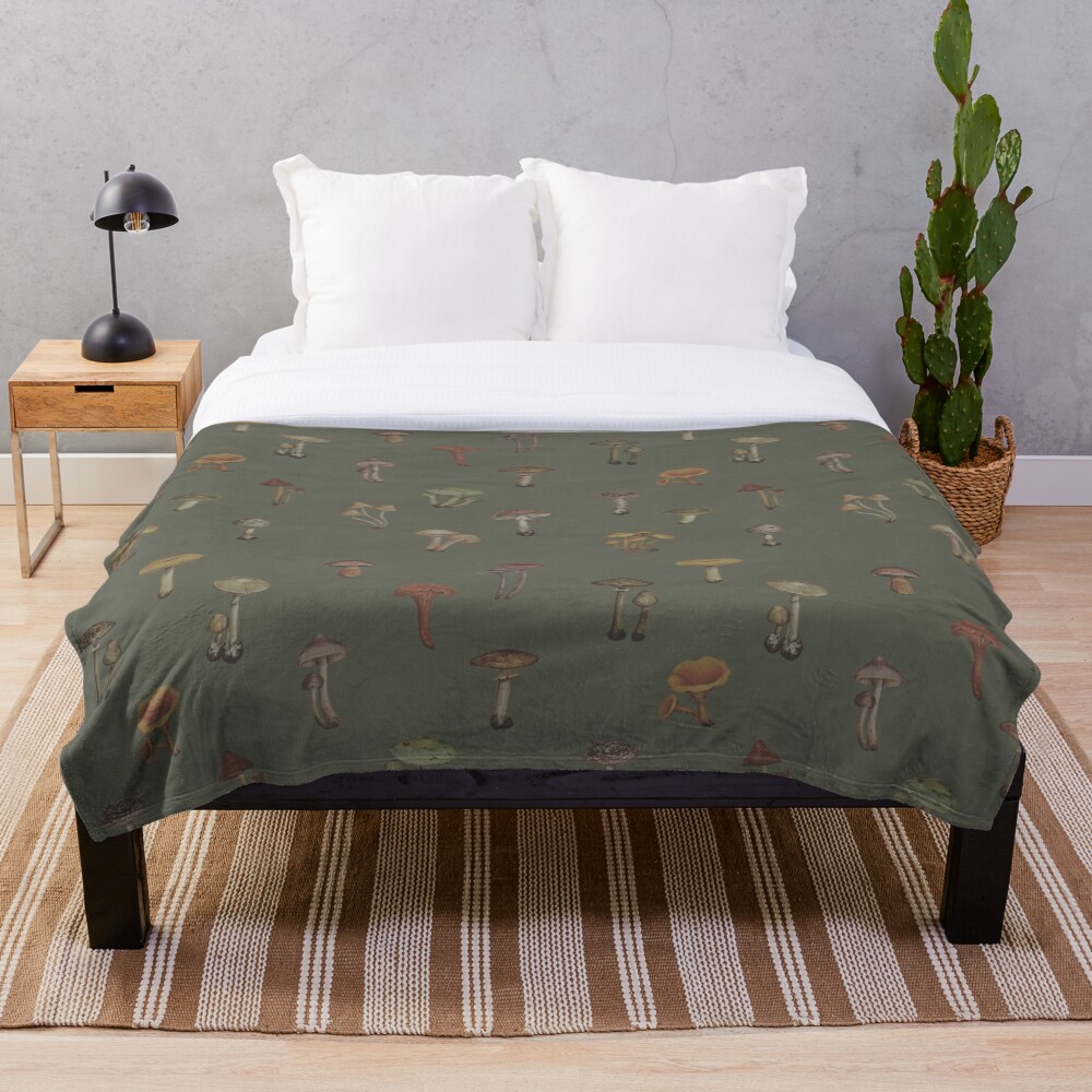 Item preview, Throw Blanket designed and sold by Preternatural.